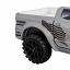 Gray Pick-up Truck Design Bed