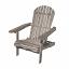 Gray Adirondrack Chair