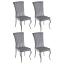 Gray Velvet Chairs