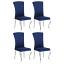 Ink Blue Velvet Chairs