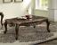 Marble Top/Antique Oak Coffee Table