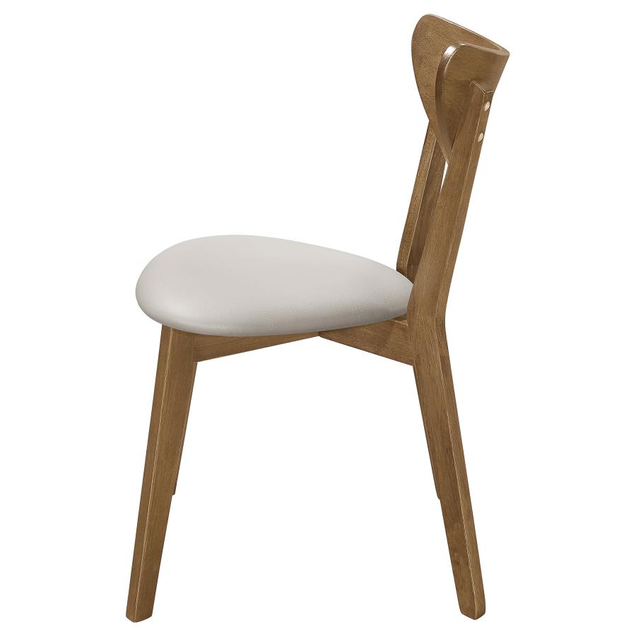 Kersey Dining Side Chairs with Curved Backs Set of 2