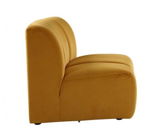 Yellow Velvet Seat