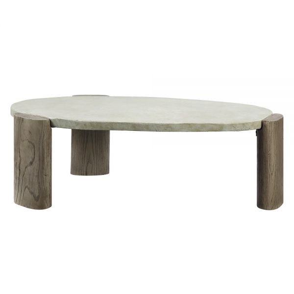 Fresh Look at Jacinda Nature Inspired Coffee Table