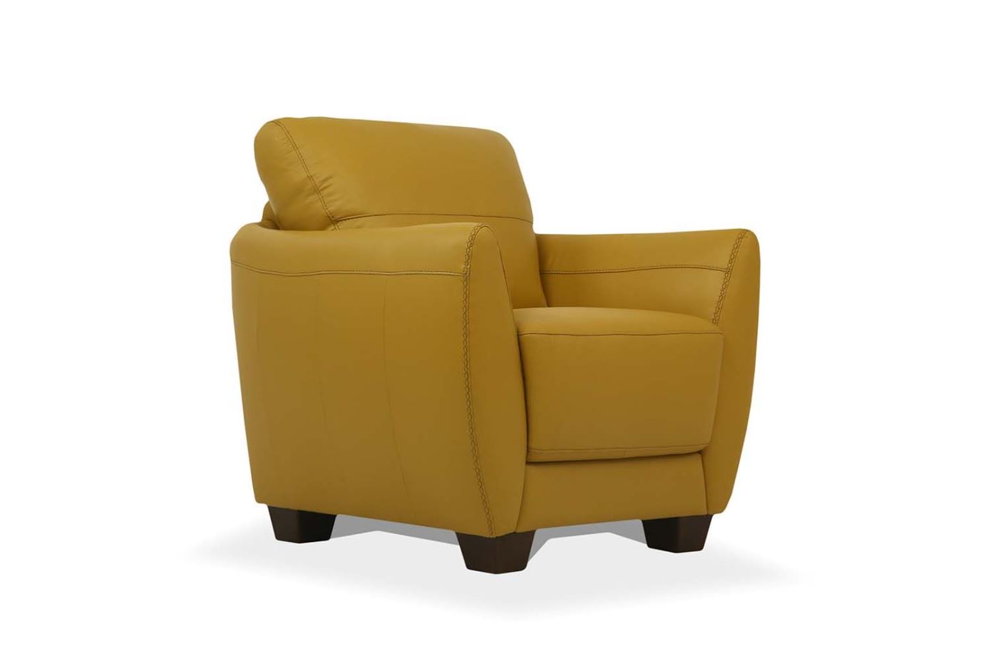Chair - Mustard Leather 