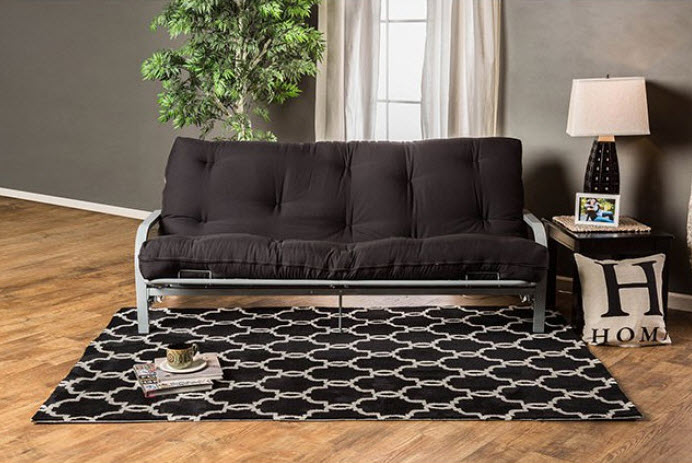 Plosh 8" Black Futon Mattress