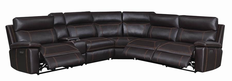 Complete 6-piece Sectional Sofa Recliners Complete 6-piece Sectional Sofa Recliners