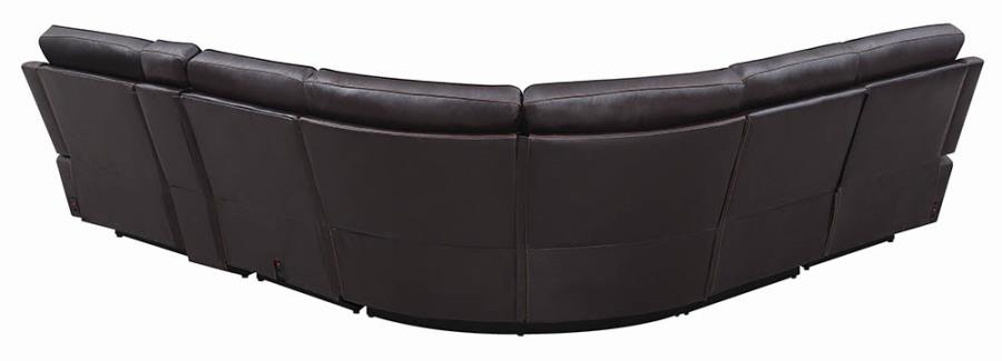 Complete 6-piece Sectional Sofa Back