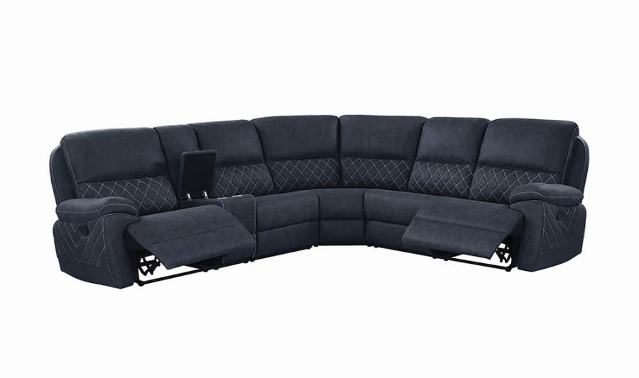 Complete 6-Piece Sectional Sofa Reclined