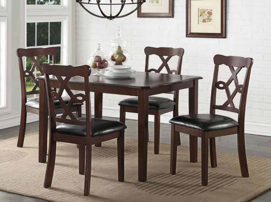 Complete 5 Piece Dining Table Set
