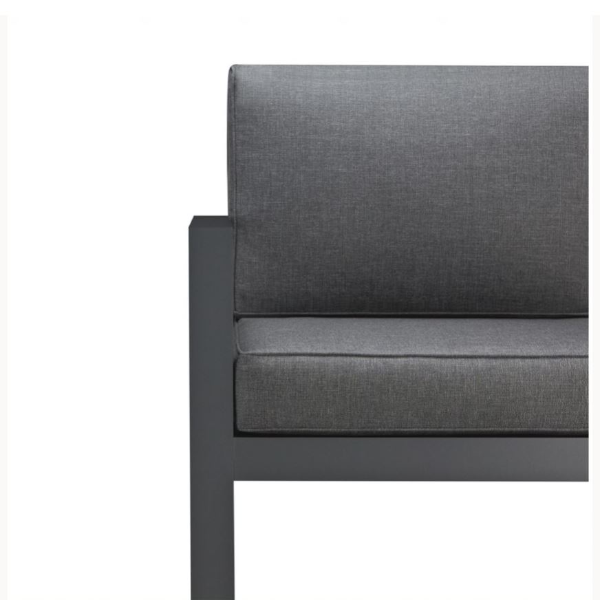Gray Frame / Gray Cushions