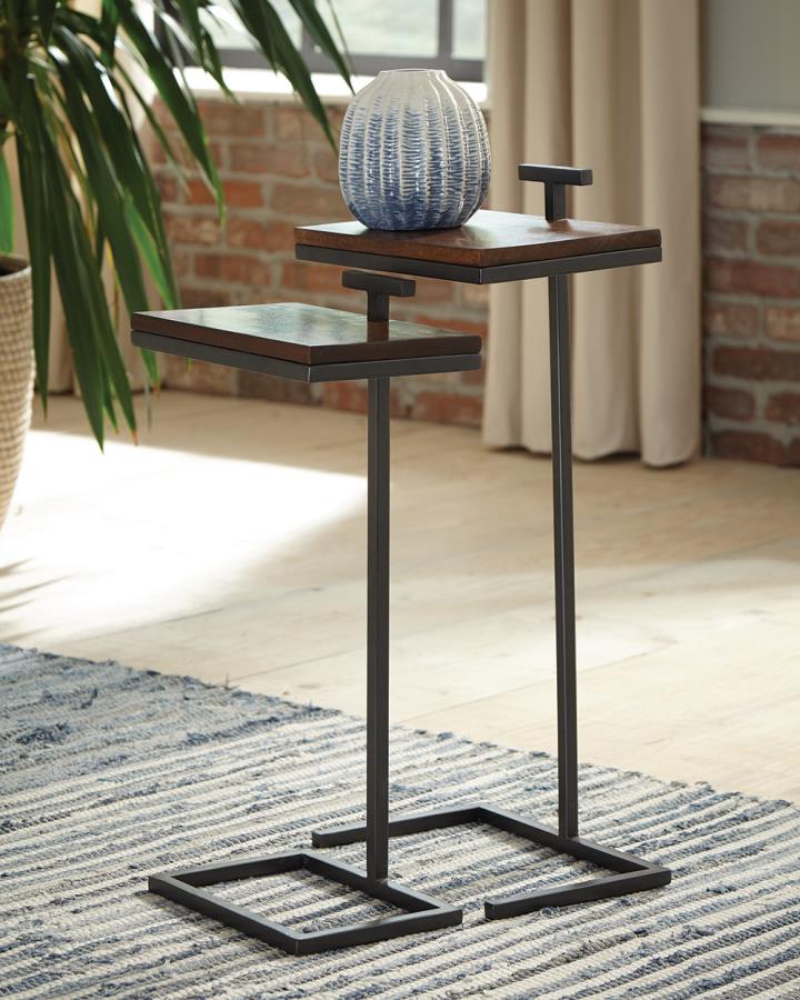 Two Piece End Table Set