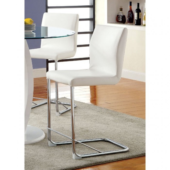 Lodia Contemporary Counter Height Chair Set Of 2 0391