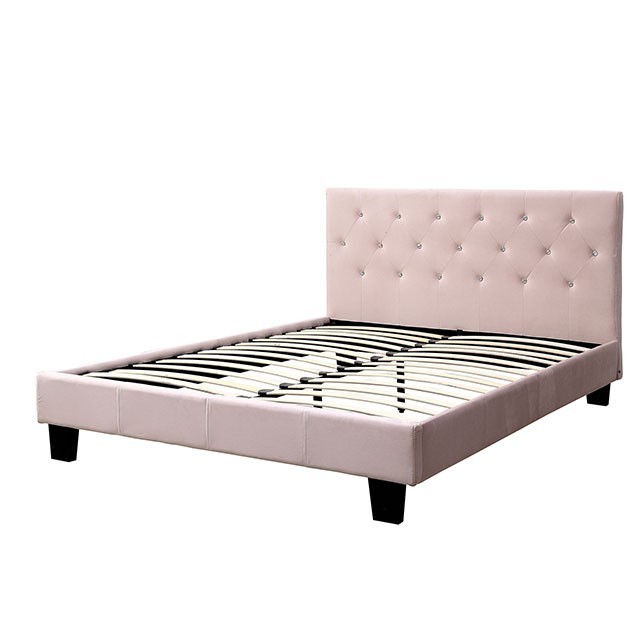 Blush Pink Bed Frame