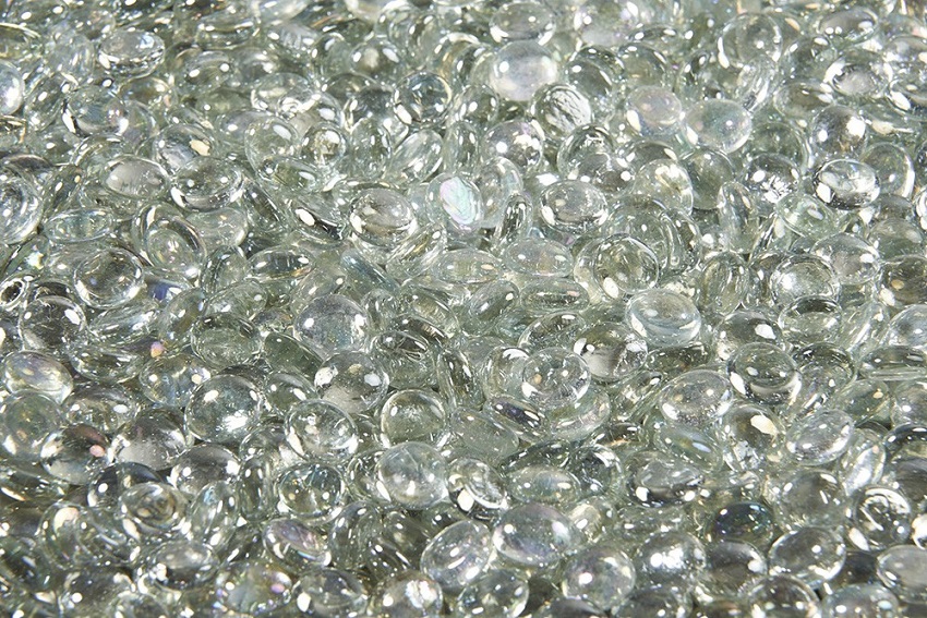 5 Lb Large Black Crystal Fire Diamonds