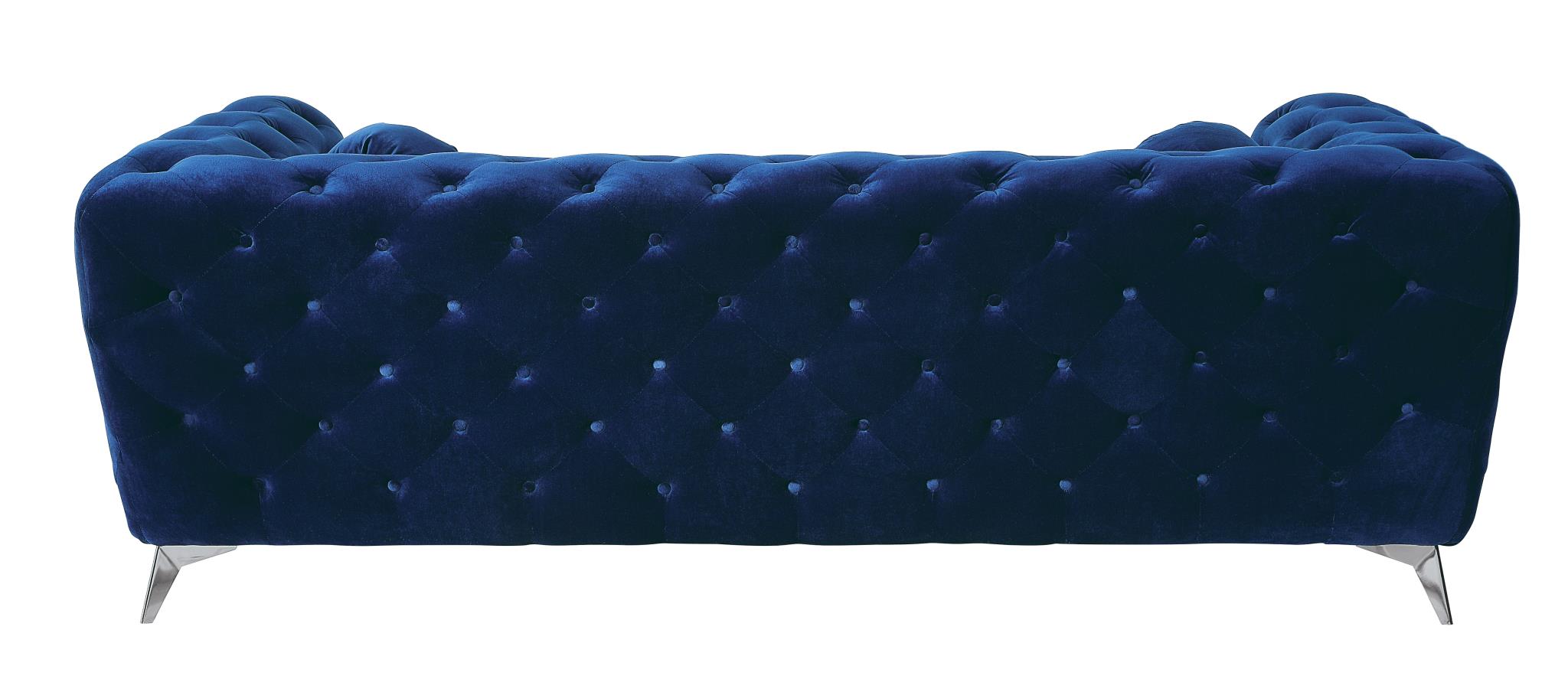 Blue Sofa Back