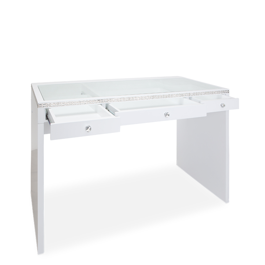 SlayStation® Plus Premium Lux Table in White