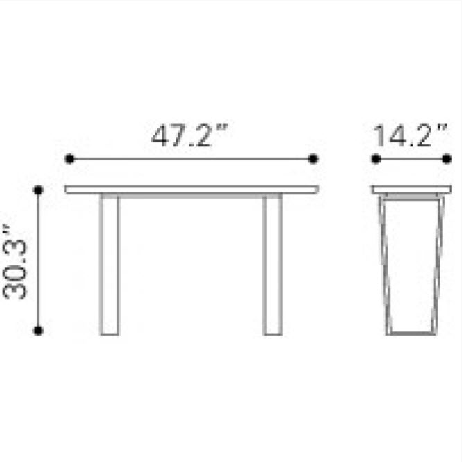 Console Table Dimensions