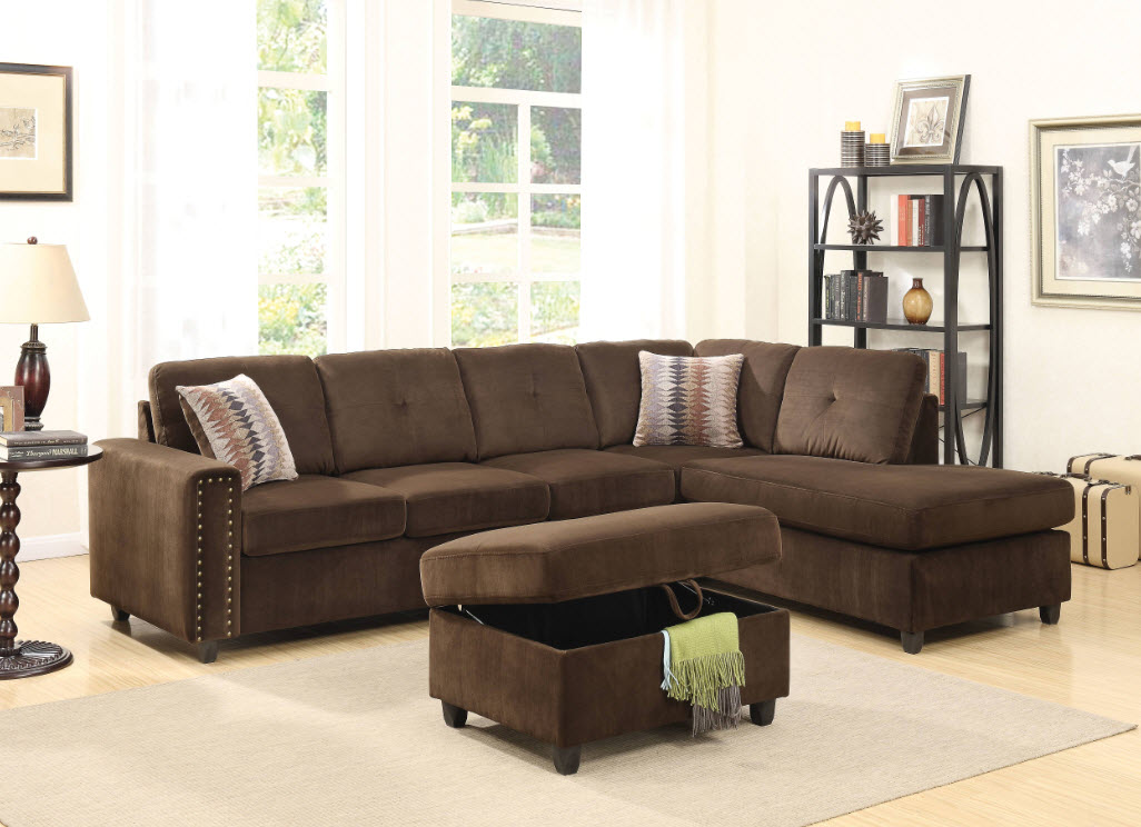 Chocolate Sectional Chocolate Sectional