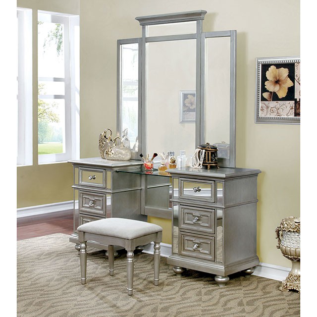 Salamanca Makeup Vanity With Stool