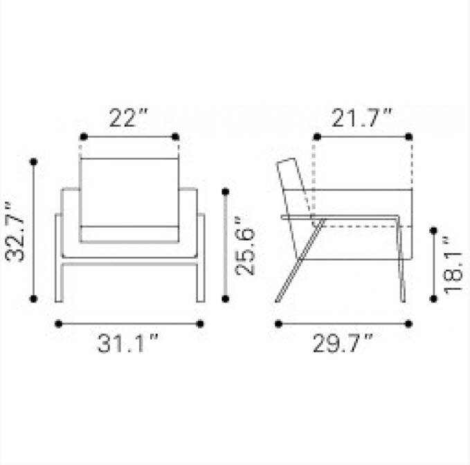 Easy Chair Dimensions Standard