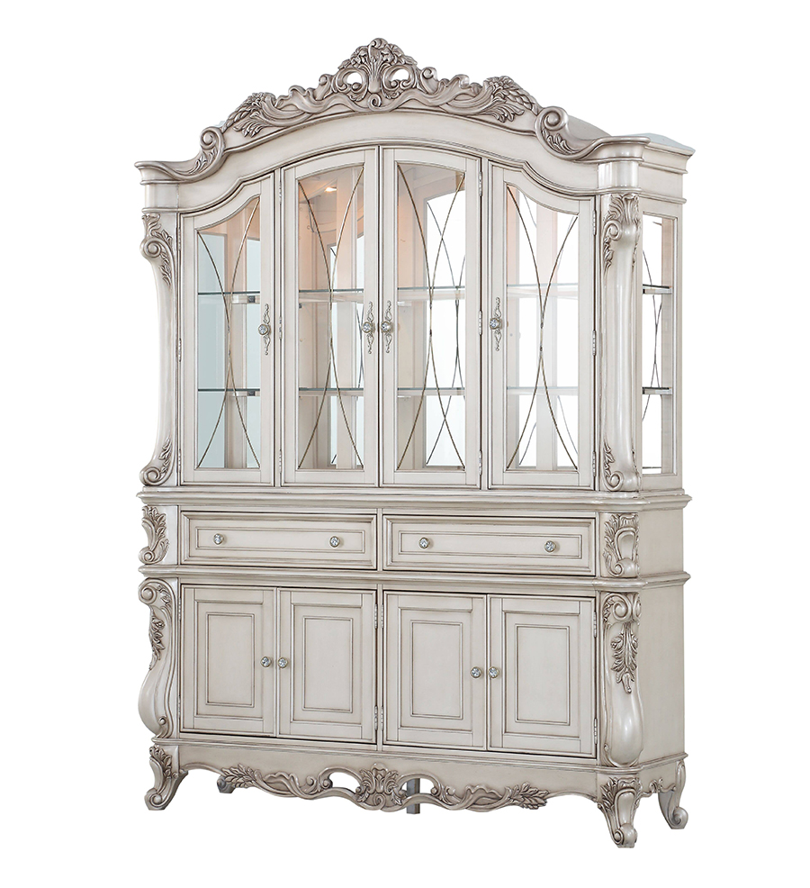 Gorsedd Antique White Hutch & Buffet