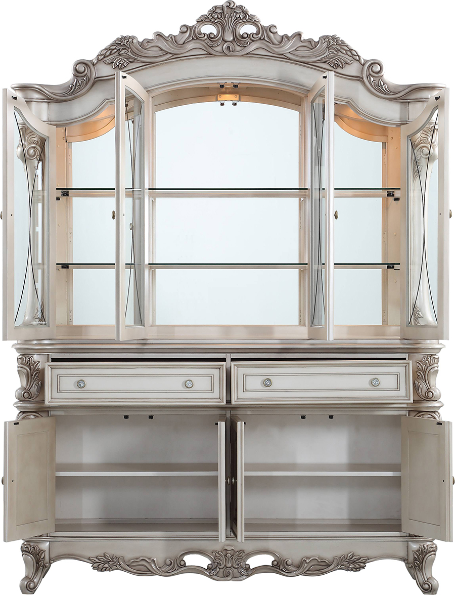 Gorsedd Antique White Hutch & Buffet