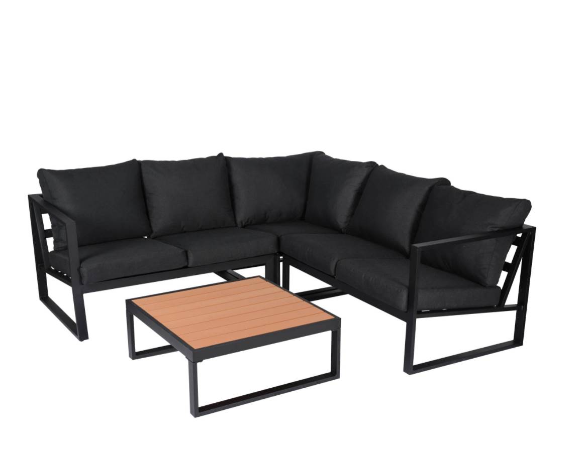 Monaco Slate Grey Contemporary Outdoor Sectional