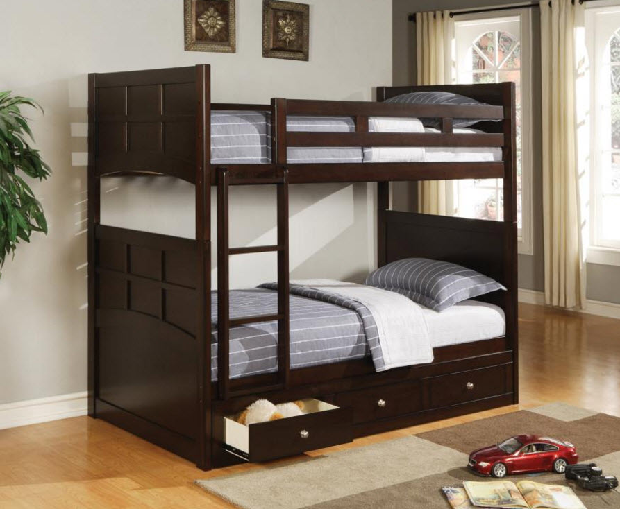 Jasper Bunk Bed with Under Bed Storage Drawers