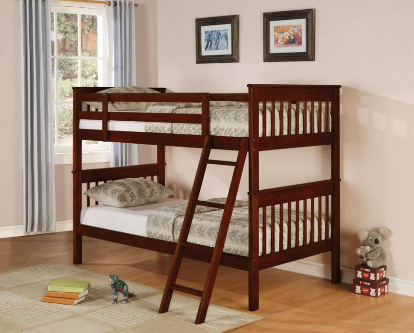 Parker Twin Slat Bunk Bed