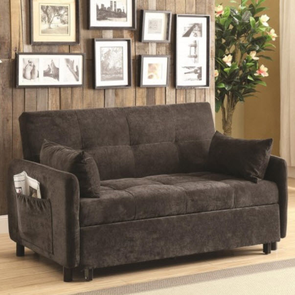 Dark Brown Sofa Bed