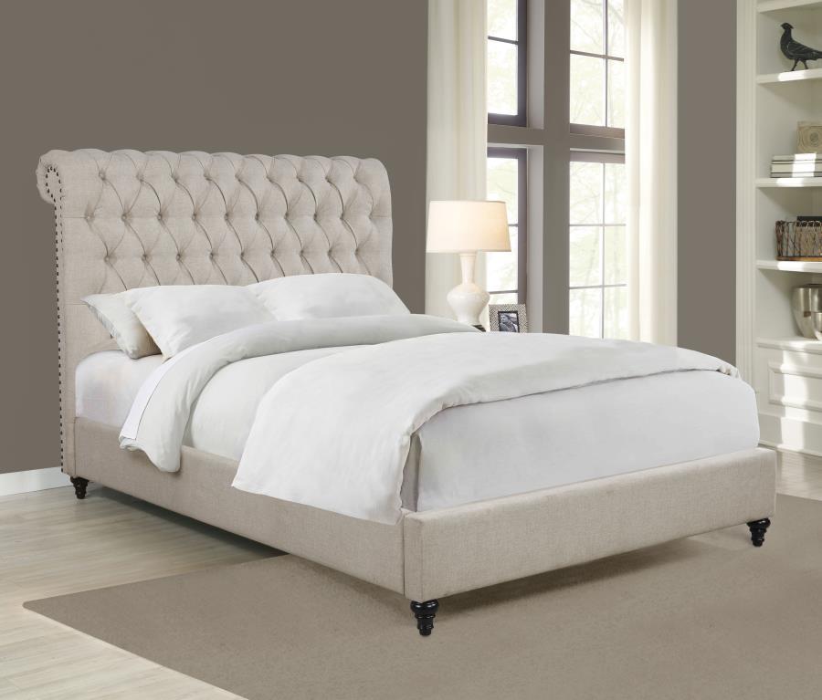 Devon Tufted Upholstered Bed