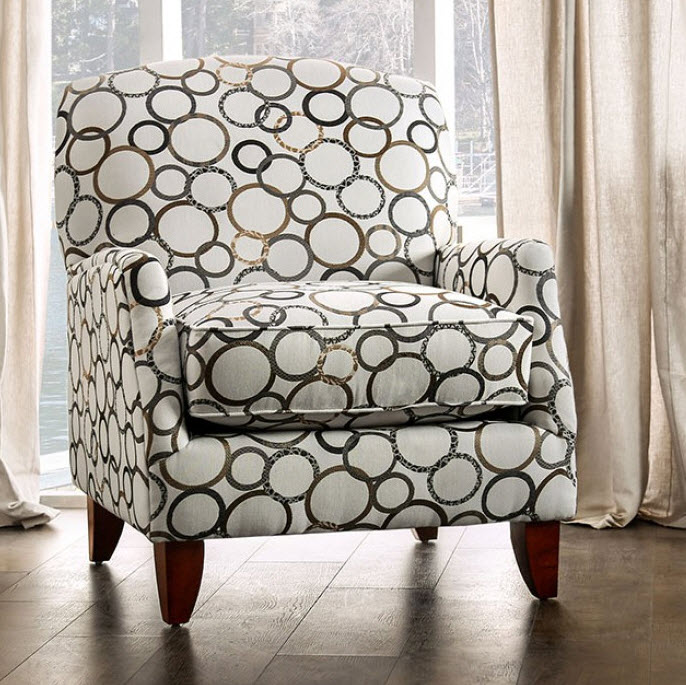 patterned occasional chairs