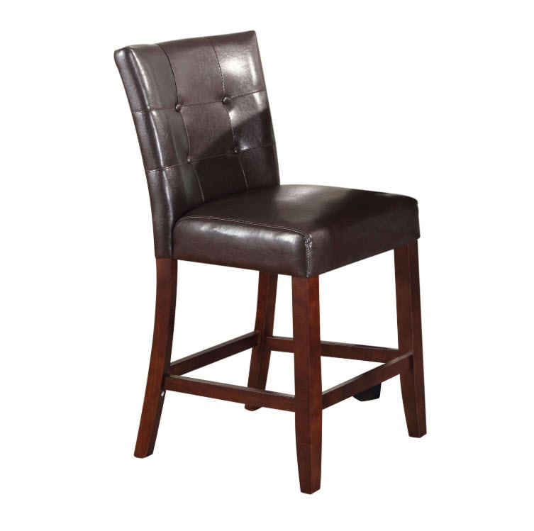 Earline Transitional Counter Height Dining Chair Set of 2