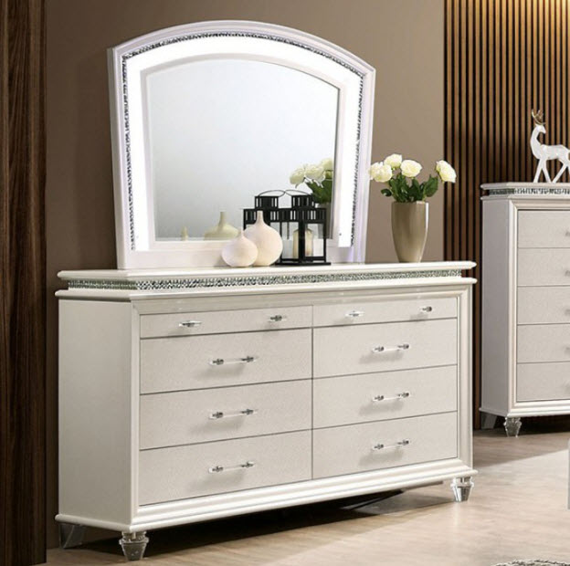 Maddie Crystal Accent Dresser