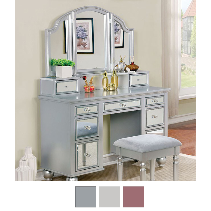 Enrico Makeup Vanity With Stool
