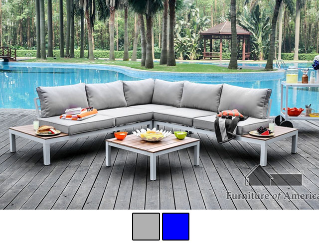 L shaped online patio couch